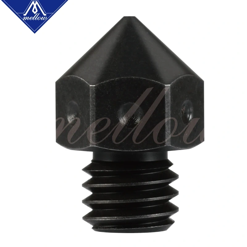 Mellow High Temperature Hardened Steel MK7 MK8 Nozzles F/ Micro Swiss Creality CR-10 Ender 3 Hotend Prusa i3 3D printer
