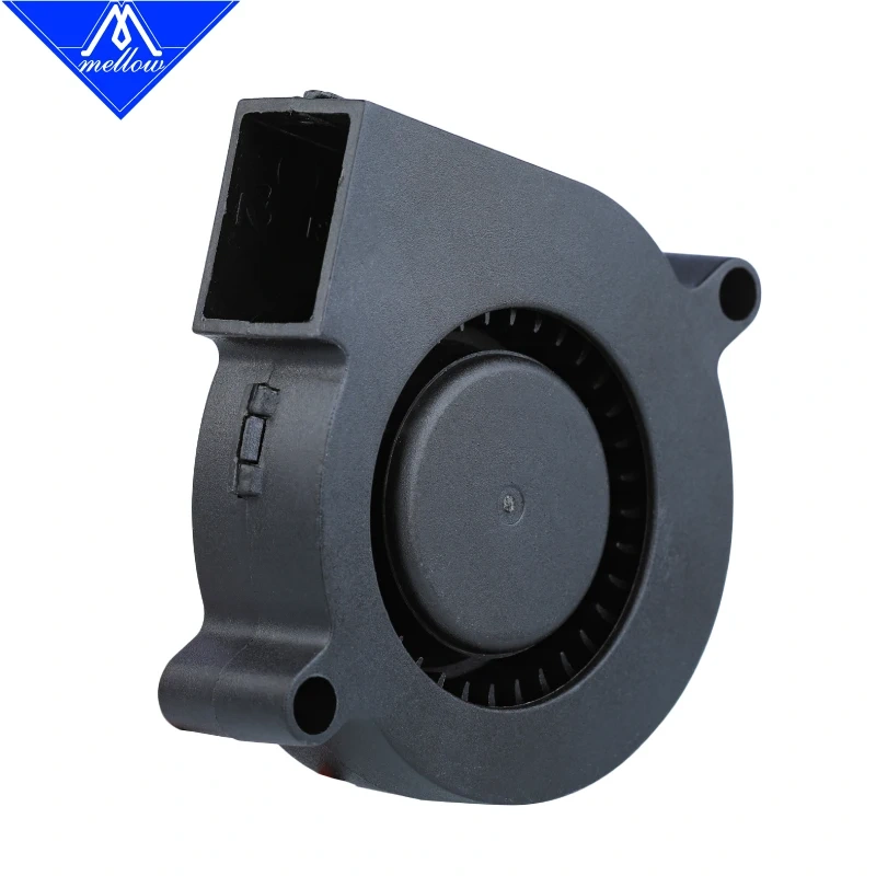 3D Printer Blower Fan 5015 12V 0.28A/24V 0.1A Dual Bearing Fan centrifugal DC Cooling Turbo fan 5015S for i3 CR-10/10S/Ender3