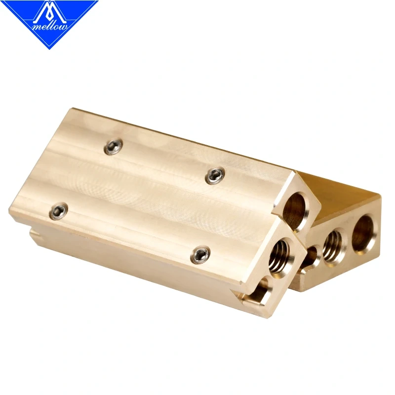 Mellow 80W Heater 12V/24V + ATC Semitec 104GT-2 Thermistor+ Super Volcano Heat Block For 3D Printer V6 Super Volcano Hotend