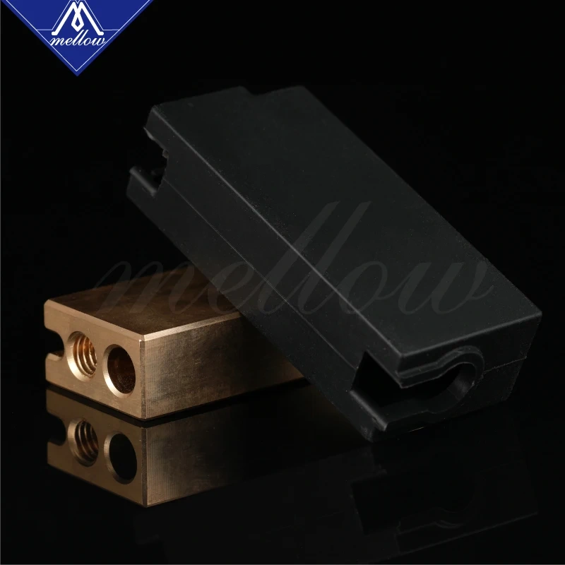 Mellow High Quality Silicone Super Volcano Heat Block Socks For 3D Printer DDG Extruder V6 Super Volcano Hotend