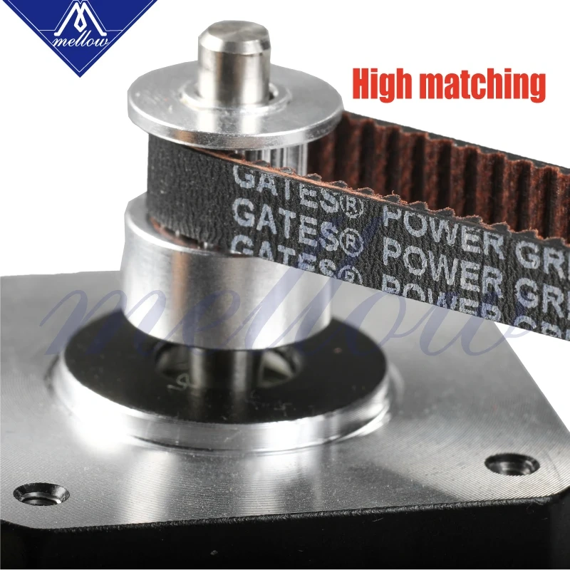 Mellow Gt2 20 Tooth Timing Pulley Bore 8mm For Gates-ll-2gt Width 6mm 9mm 10mm 12mm Gt2 Synchronous Belt 2gt 20 teeth Pulley