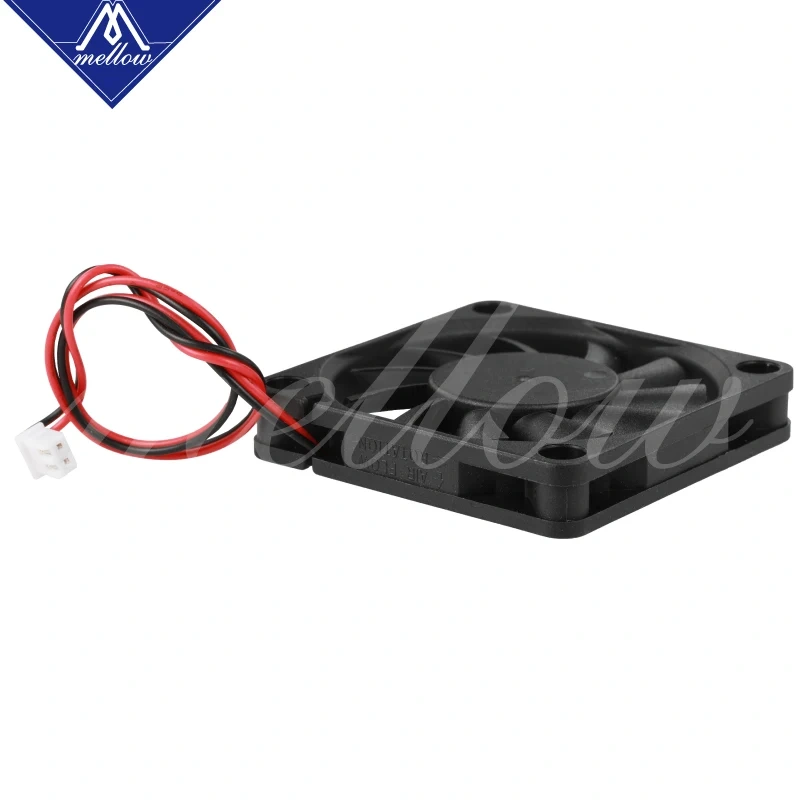 1pcs 12V/24V 6010 DC Fan 3D Printer Small Cooling Dual Ball Bear 60x60x10mm Cooling Extruder Hotend Special Small Fan 2 Wire