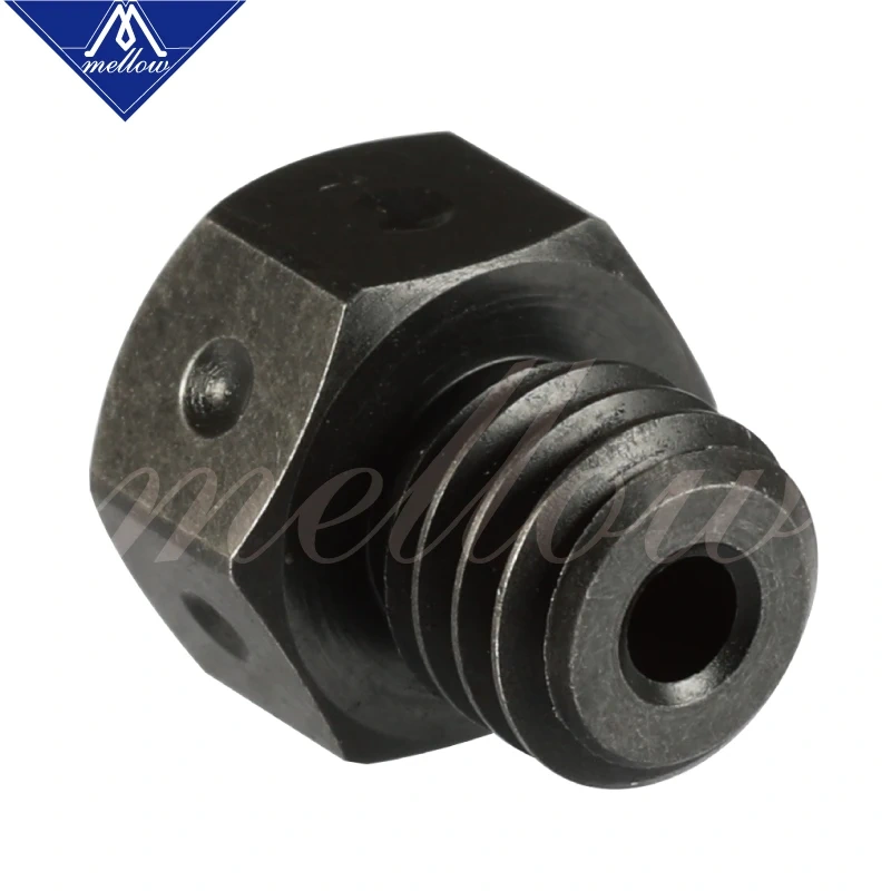 Mellow High Temperature Hardened Steel MK7 MK8 Nozzles F/ Micro Swiss Creality CR-10 Ender 3 Hotend Prusa i3 3D printer