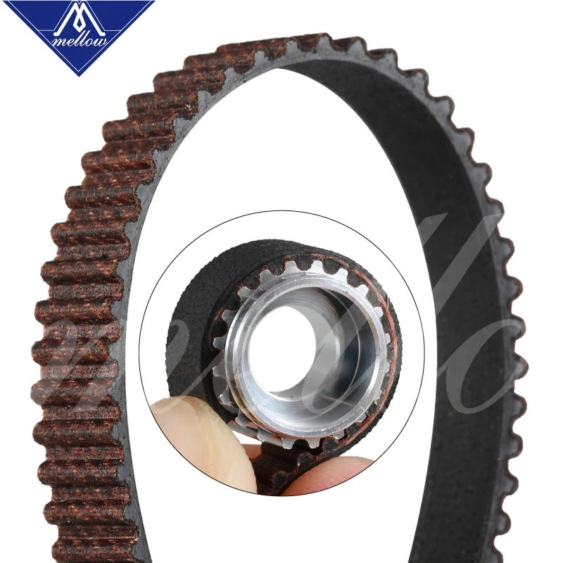 3D Printer Accessories 5pcs 16/20 teeth GT2 Timing Pulley Synchronous Wheel Bore 5mm and 5M 2GT GT2-6mm GT2 Timing Belt