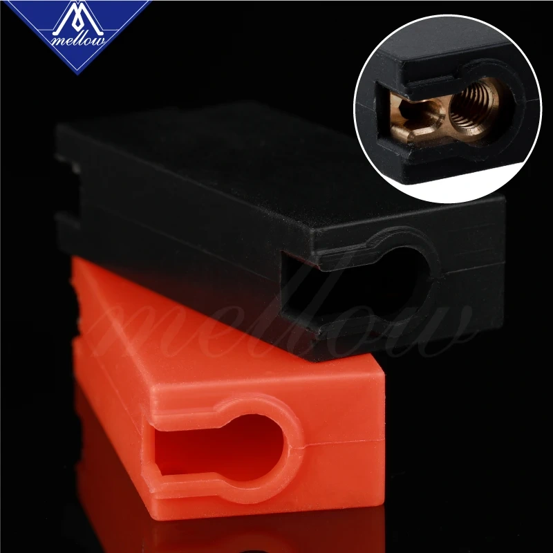 Mellow High Quality Silicone Super Volcano Heat Block Socks For 3D Printer DDG Extruder V6 Super Volcano Hotend