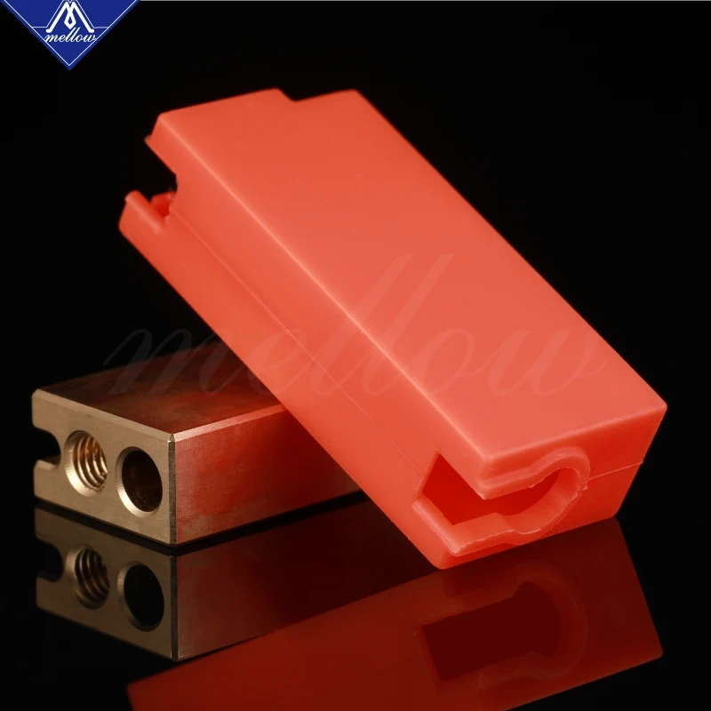 Mellow High Quality Silicone Super Volcano Heat Block Socks For 3D Printer DDG Extruder V6 Super Volcano Hotend
