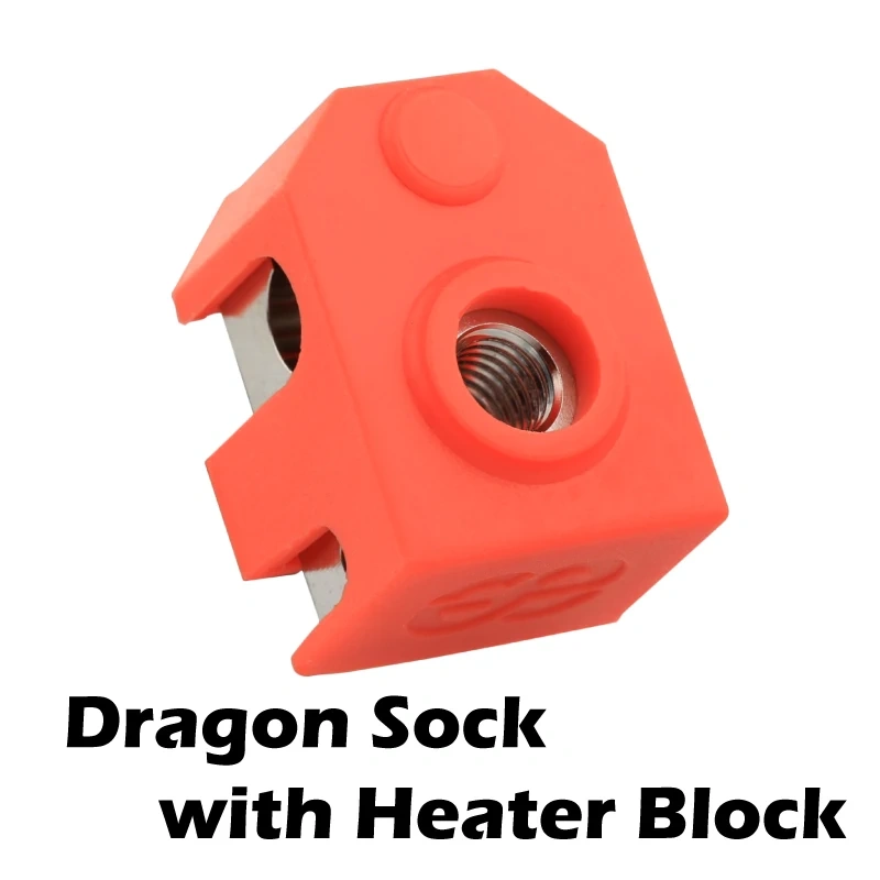 Mellow Phaetus Dragon Silicone Socks For 3D Printer Hotend Temperature Protection For Voron 0/1.8/2.4 Dragon Heater Block