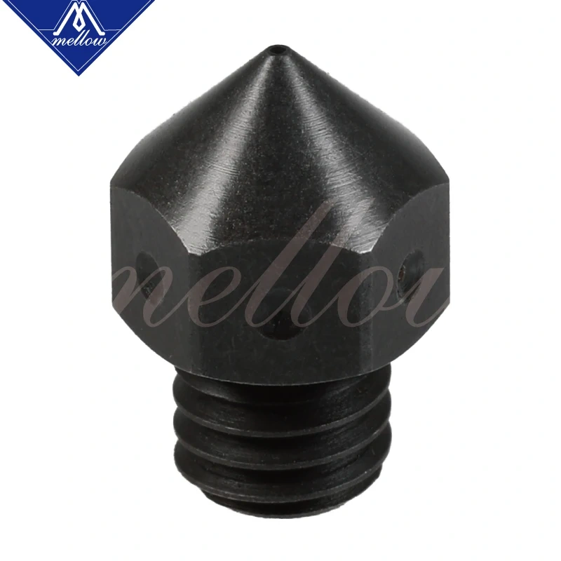 Mellow High Temperature Hardened Steel MK7 MK8 Nozzles F/ Micro Swiss Creality CR-10 Ender 3 Hotend Prusa i3 3D printer