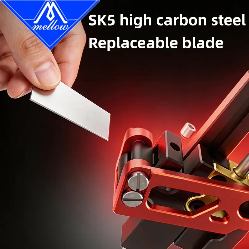 Mellow Tangle Guard CNC Metal Filament Cutter Module For 3D Printer Anti Jam Filament For Bambu Lab Creality DIY Voron VzBot