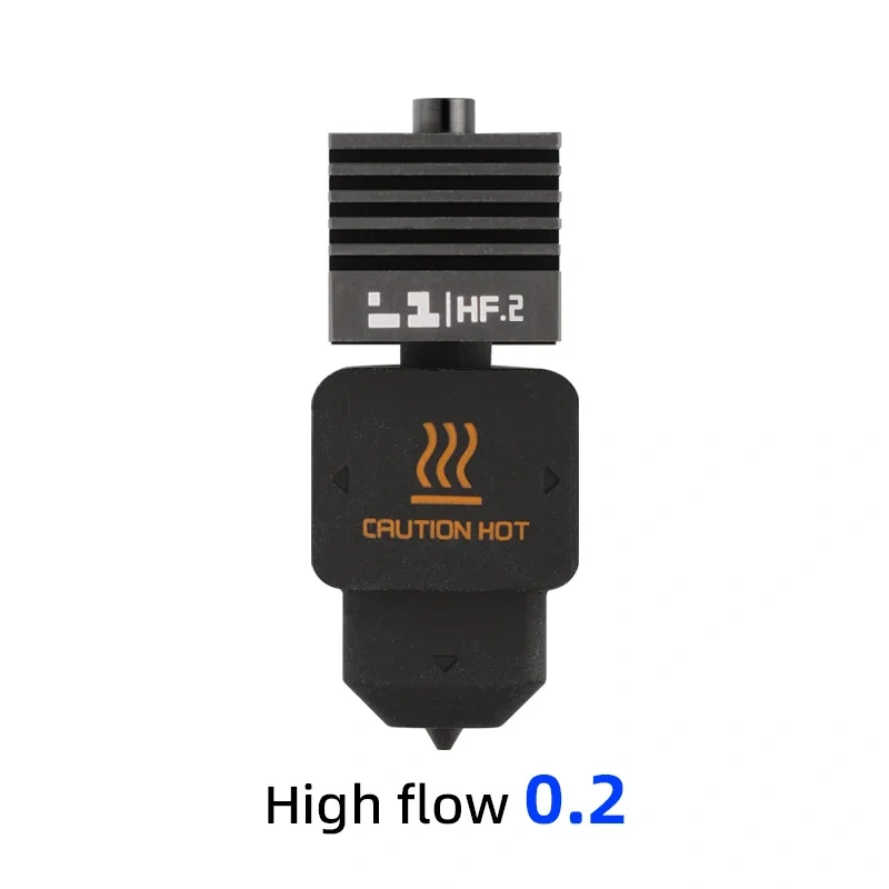 Mellow SF/HF H2D Hotend 0.2/0.4/0.6/0.8mm Hardened Steel Nozzle For Bambu Lab H2D 3D Printer Parts A1/A1 Mini