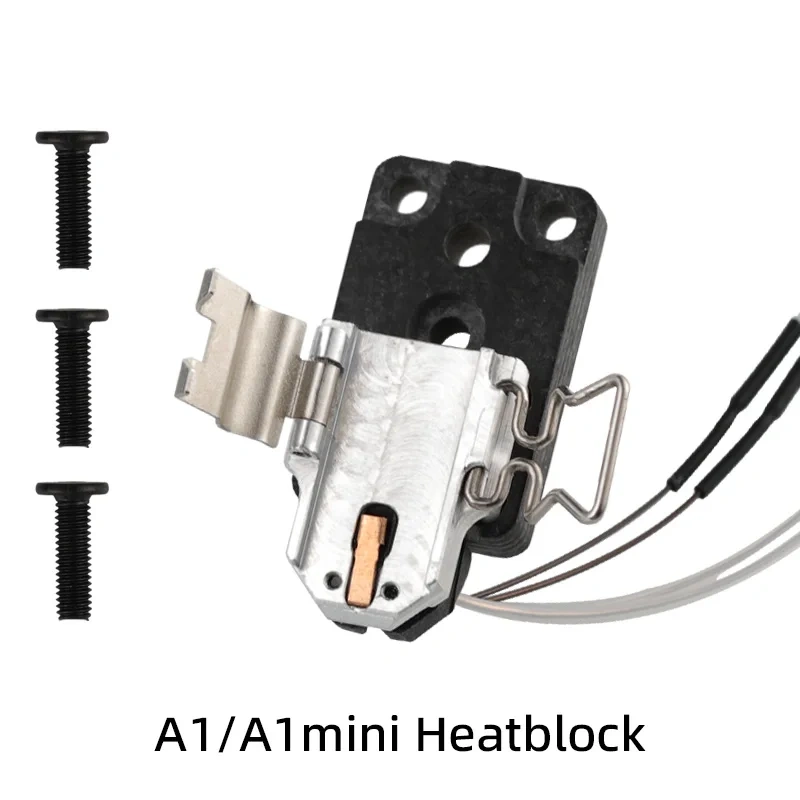 Mellow 24V 96W A1/A1 Mini Hotend Mounting & Heating Assembly Heatblock - 3D Printer Accessories For Bambu Lab A1/ A1 Mini