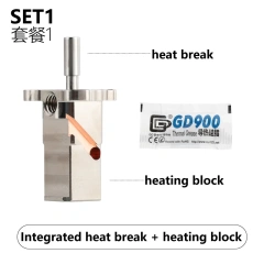 Mellow Genuine Phaetus Rapido 2.0 HF/UHF Spare Parts Heating Block Hot End Silicone Socks