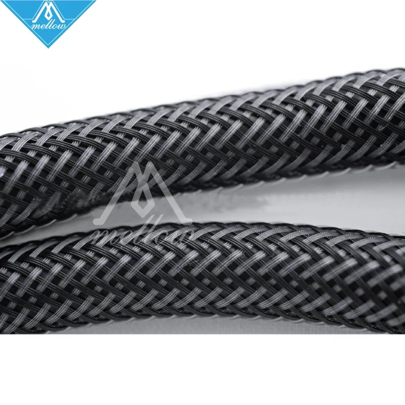 3D printer accessories 2-5M 6-10mm Expandable Braided PET Premium Nylon Cable Sleeve wire cable for RepRap/KOSSEL/Ultimaker 2