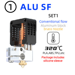 Mellow All Metal DIY NF-Crazy Hotend V6 Copper Nozzle For Ender 3 CR10 Prusa I3 MK3S Bmg Extruder 3D Printer Parts