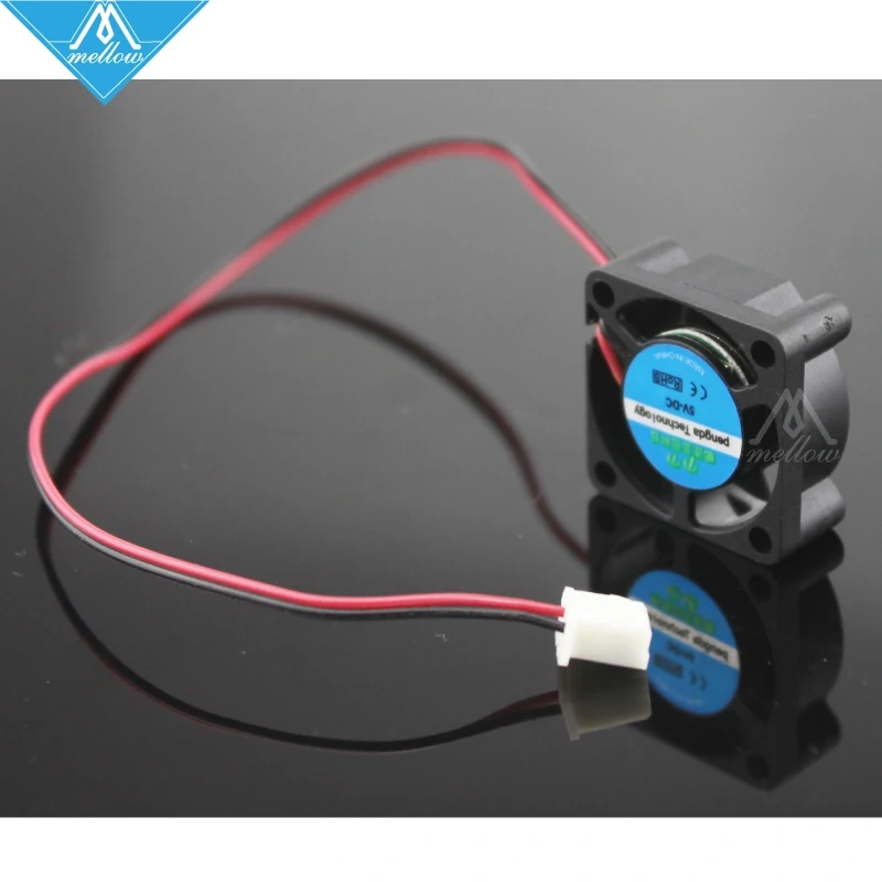 3d printer 25*25*10mm 2510 fan cool extruder small fan 2-wire 12V/24 for Ultimaker 2 + UM2 Extended+ Olsson block kit/Makerbot