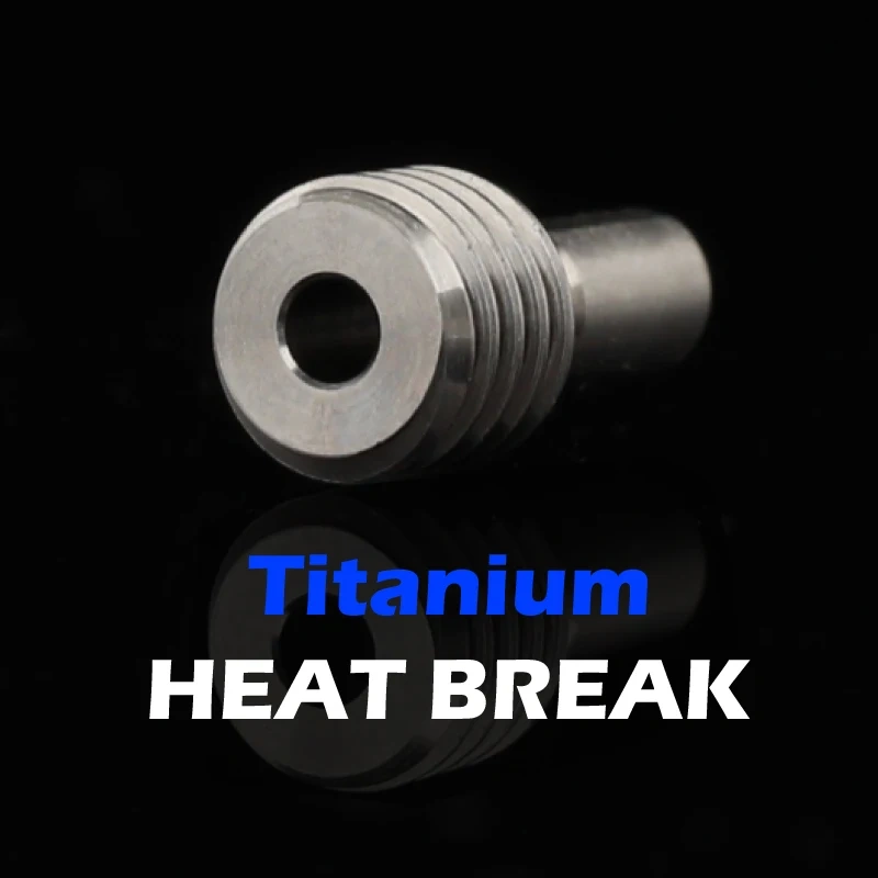 Mellow All Metal Titanium Heat Break NF Zone-T V6/CR10 PRO Heat Sink For  V6 Hotend Ender 3 Ender 5 PRO 3D Printer Parts