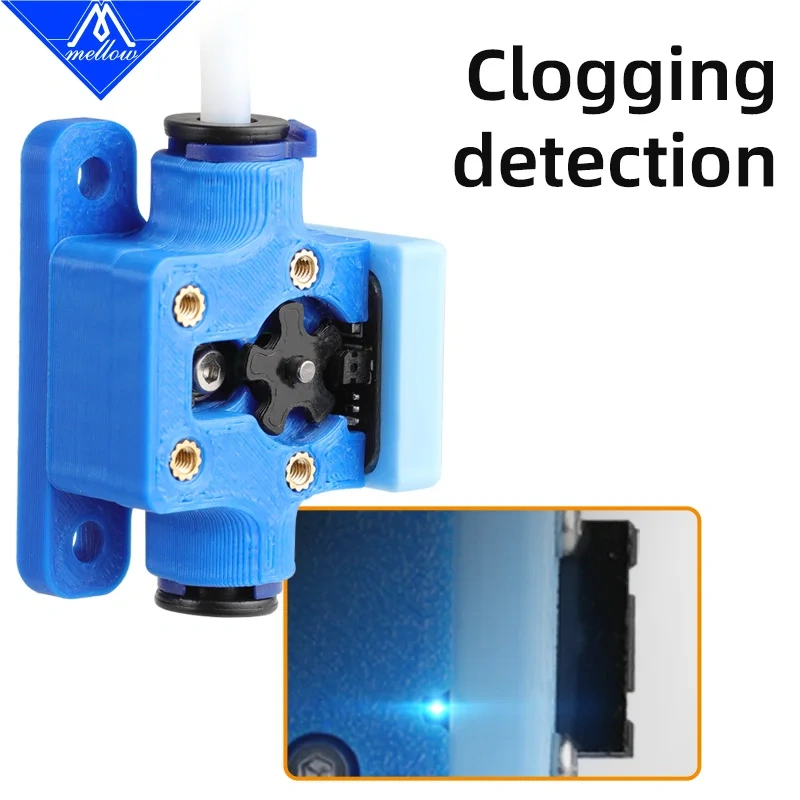 Mellow DIY MDM Material Detection Module For 3D Printing Filament Breakage, Clogging & Tangling 3D Printer Klipper RRF Marlin