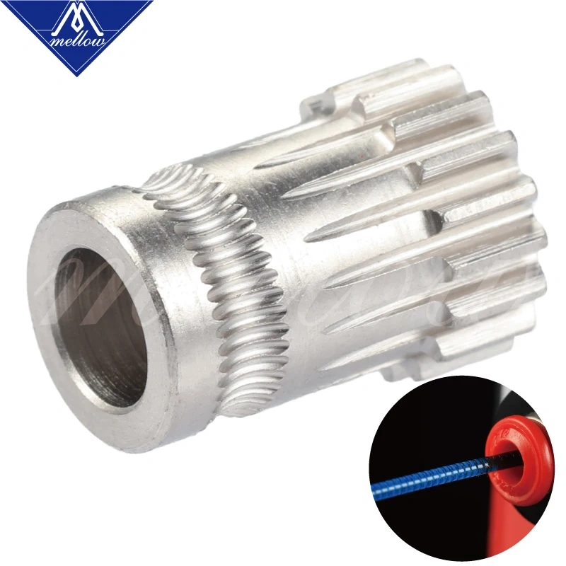 Newest Mellow 3D Printer Parts Drivegear Kit Dual Drive Gear Extruder Kit  For Prusa I3 Mk3 Sherpa MINI Bowden Extruder