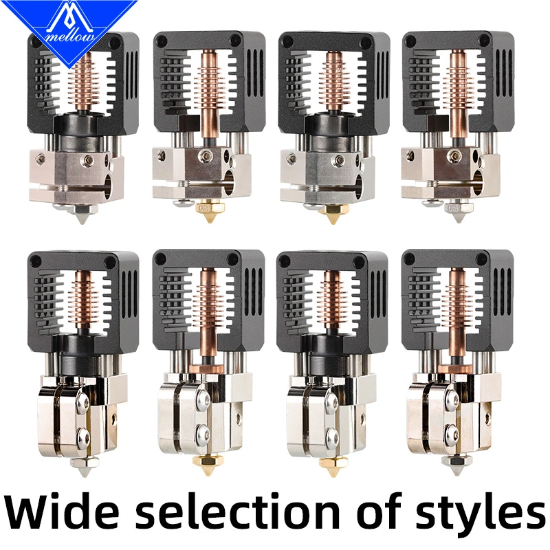 Mellow All Metal DIY NF-Crazy V2 Hotend V6 Copper Nozzle For Ender 3 CR10  Prusa I3 MK3S Bmg Extruder 3D Printer Parts Printing Carbon Fiber,Hot Sales