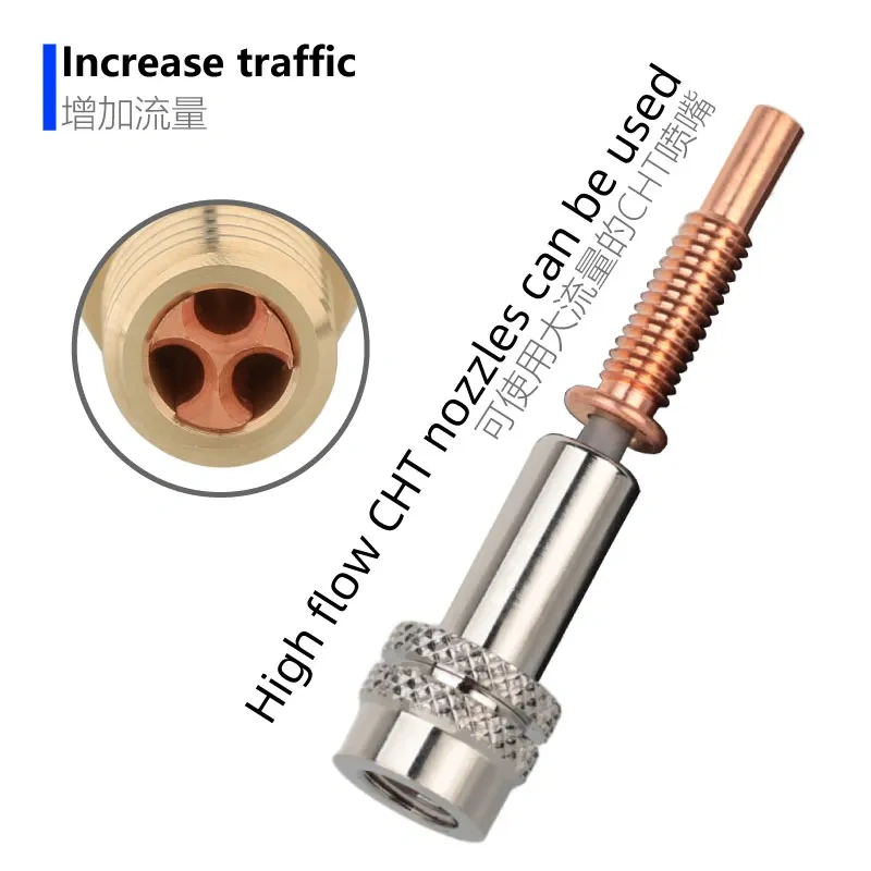 MELLOW High Precision Bimetal RTV6 Heatbreak For 1.75mm Revo Hotend Heat Break Voron E3D V6 Prusa MK2 MK3