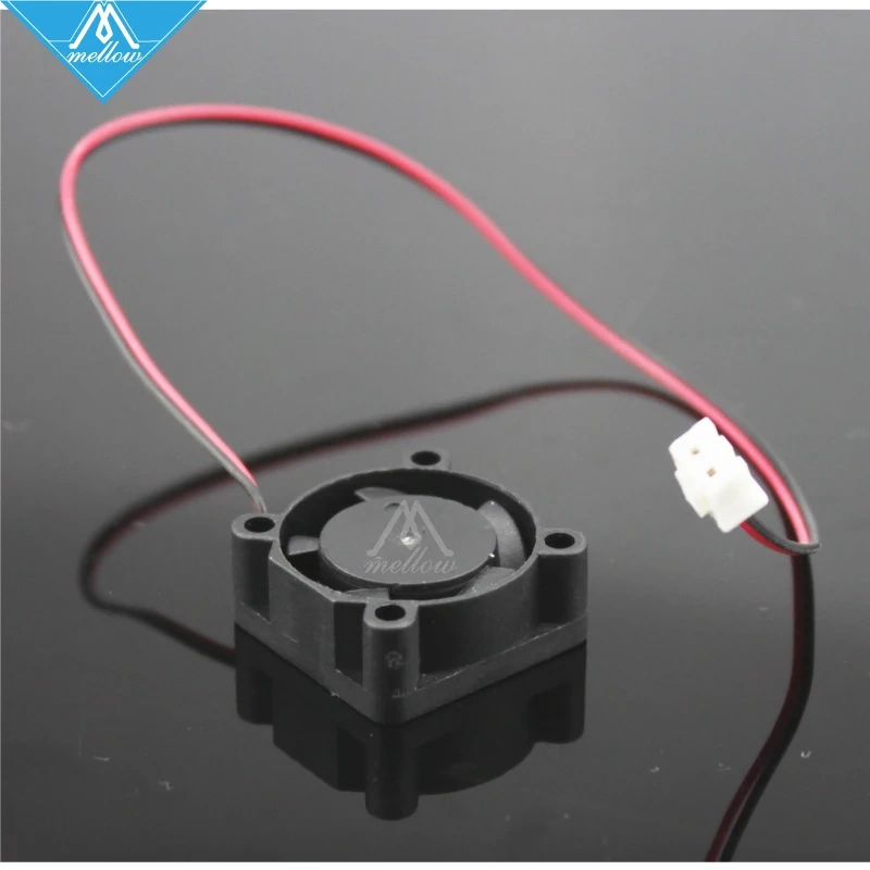 3d printer 25*25*10mm 2510 fan cool extruder small fan 2-wire 12V/24 for Ultimaker 2 + UM2 Extended+ Olsson block kit/Makerbot