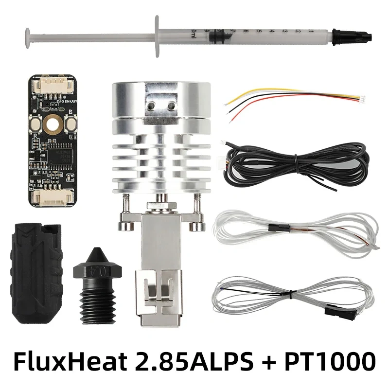 Mellow 2.85MM FluxHeat V6 Hotend For Voron Blv Vzbot Hevort DIY 3D Printer Suitable For Printing 2.85MM TPU Filament