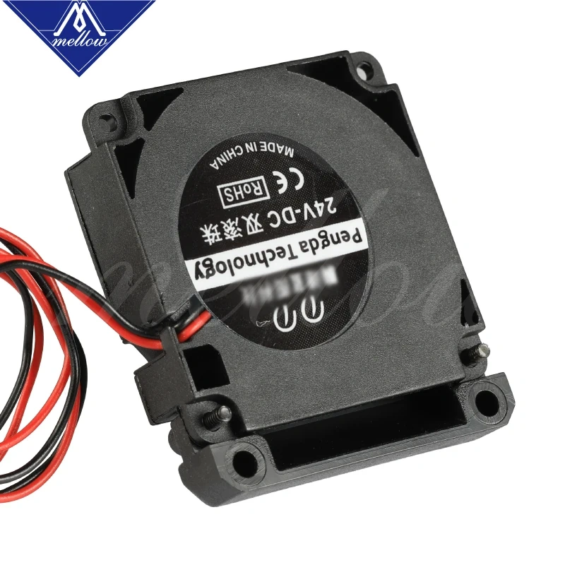 Mellow 3D Printer fan 12V/24V 40*10mm 4010 Dual Bearing Blow Radial Extruder DC Cooling Turbo Fan Turbo Fan for CR10 Ender 3