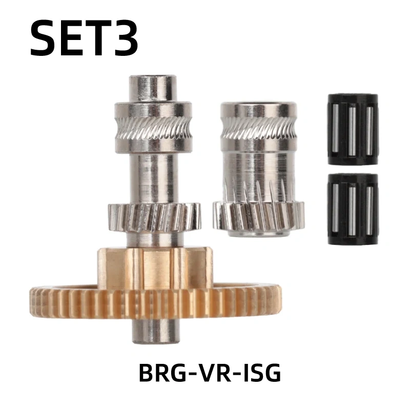 Mellow Brass BRG Gear Kit For Vz-Hextrudort-Low DDG NF Sunrise / Voron Cw1 Cw2 Sherpa Mini Micro Extruder DIY 3D Printer Parts