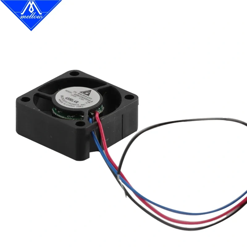 Mellow High Air Volume 2510 5V 3 Pin Wire Axial Fan ASB02505SHA-AY6B Perfect For Xol Toolheads 3D Printer Parts Upgrade