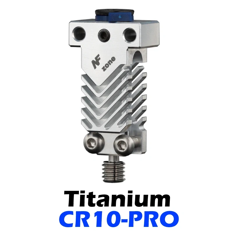 Mellow All Metal Titanium Heat Break NF Zone-T V6/CR10 PRO Heat Sink For  V6 Hotend Ender 3 Ender 5 PRO 3D Printer Parts