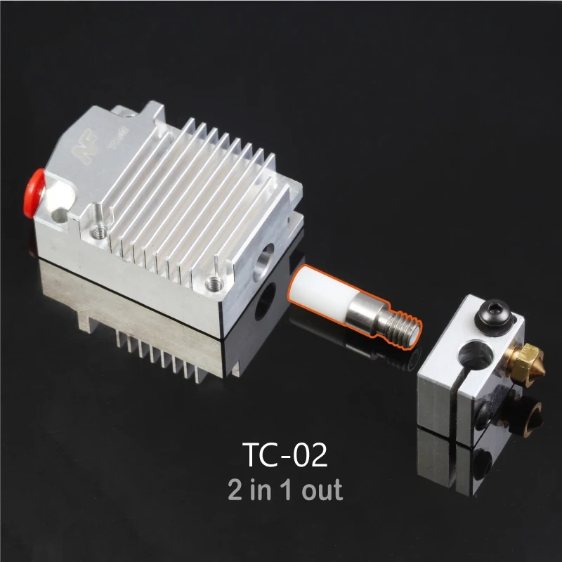 3D Printer parts ptfe tube 2 In 1 Out 2 colors Hotend TC-02 Hotend Throat/3 in 1 out Multi-color 3 Colors Hotend THC-01 Pipe