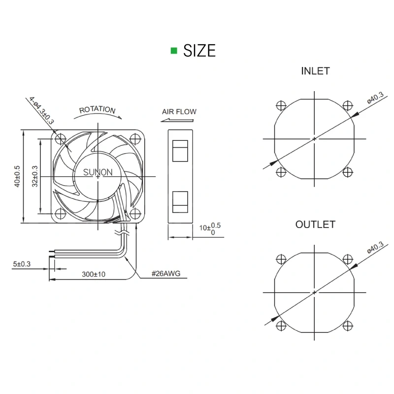 Mellow Sunon 12V/24V 3D Printer Small Cooling Magnetic Suspension Bearing 4010 Fan Cooling Extruder Hotend BLV MGN Cube Ender 3