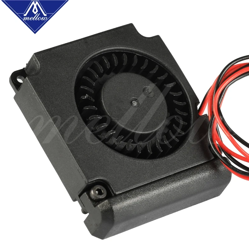 Mellow 3D Printer fan 12V/24V 40*10mm 4010 Dual Bearing Blow Radial Extruder DC Cooling Turbo Fan Turbo Fan for CR10 Ender 3
