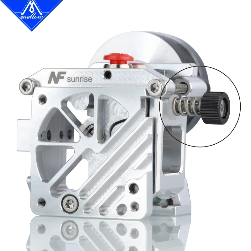 Mellow NF Thumbscrew Assembly For Dual Drive Gear Bowden Extruder Kit For Drivegear DDG Wind Sunrise Orbiter Extruder