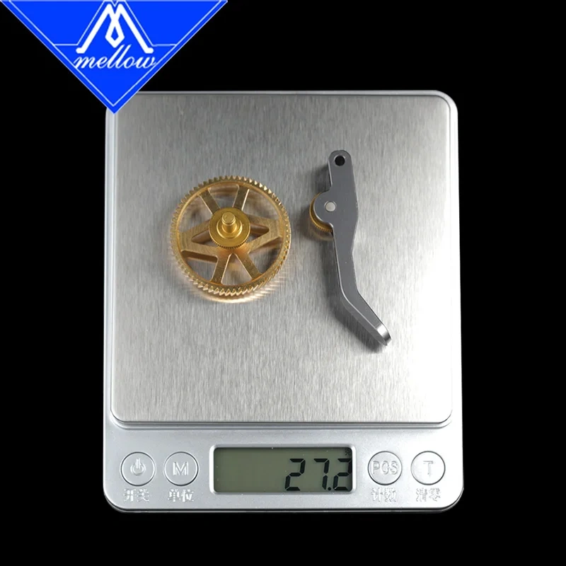 Mellow EvoBambu CNC All Metal Nano-coated DLC Mill Gear Kit For Bambu Lab A1 / A1 Mini Extruder 3D Printer Parts