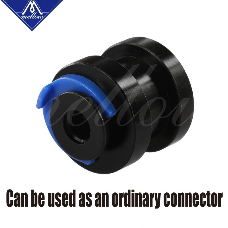 Mellow NF-Crazy Groove Mount Adapte For DDG Extruder 1.75MM Mosmax All Metal Adapter for Mos Hotend