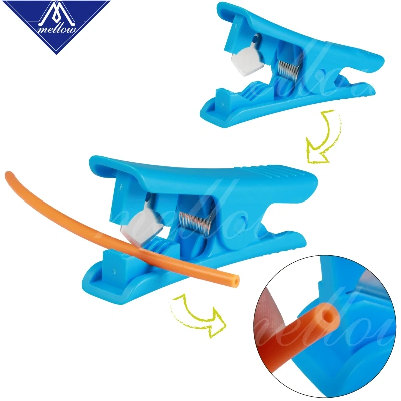 Mellow Mini Portable PTFE tube cutter Wire Stripper Knife for 3d printer TeflonT tube hotend i3 ender 3 extruder Kit tools