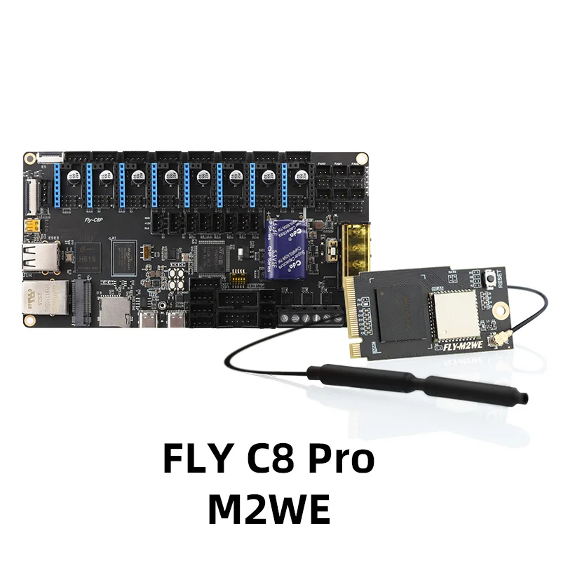 Mellow FLY C8 Pro V1.0 Board H618 MCU 550Mhz H723 For Hi-Speed DIY 3D