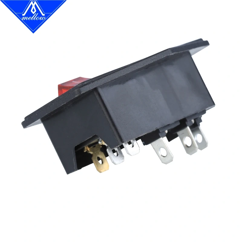 1PCS 3D printer parts 10A 250V  3 in 1 Fuse Power switch AC power outlet For Makerbot/Ultimaker 2/RepRap
