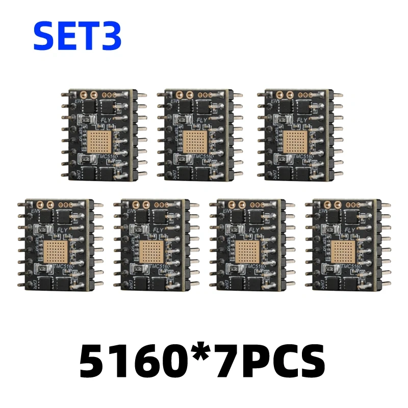 Mellow FLY D7 V1.0 Board 7 Axis 32Bit Klipper Firmware TMC2209 UART 3D Printer Parts For Ender 3/5 Voron 2.4 Trident