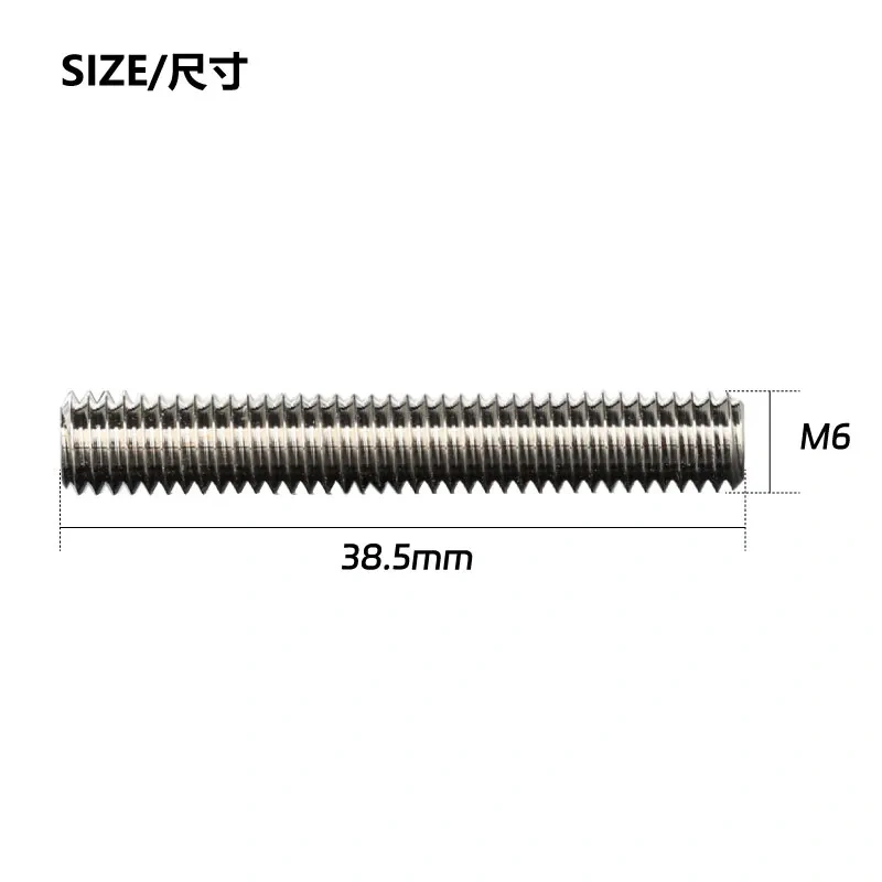 Mellow Copper Super Volcano Adapters For Super Volcano Heating Block To V6 Nozzle Hardened Steel / Tungsten Carbide Hotend