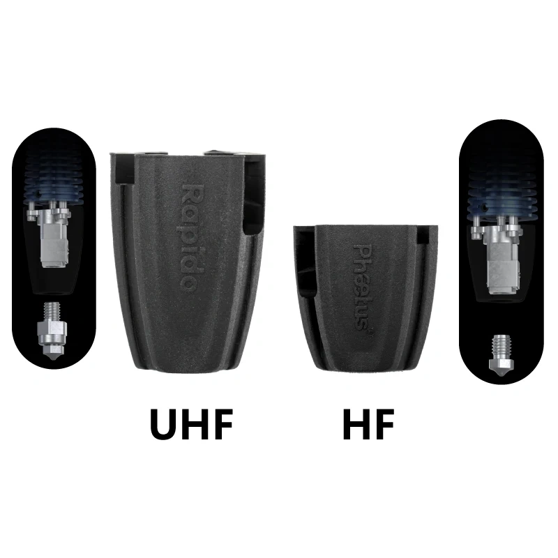 Mellow Genuine Phaetus Rapido 2.0 HF/UHF Spare Parts Heating Block Hot End Silicone Socks