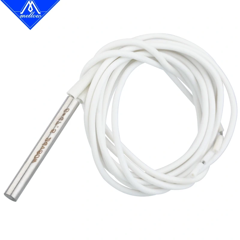 Mellow 3D Printer Super Volcano Heat Block Hotend 6*47.5MM 80W Heater Cartridge For Ender 3 Artillery Sidewinder X1 DDG Extruder
