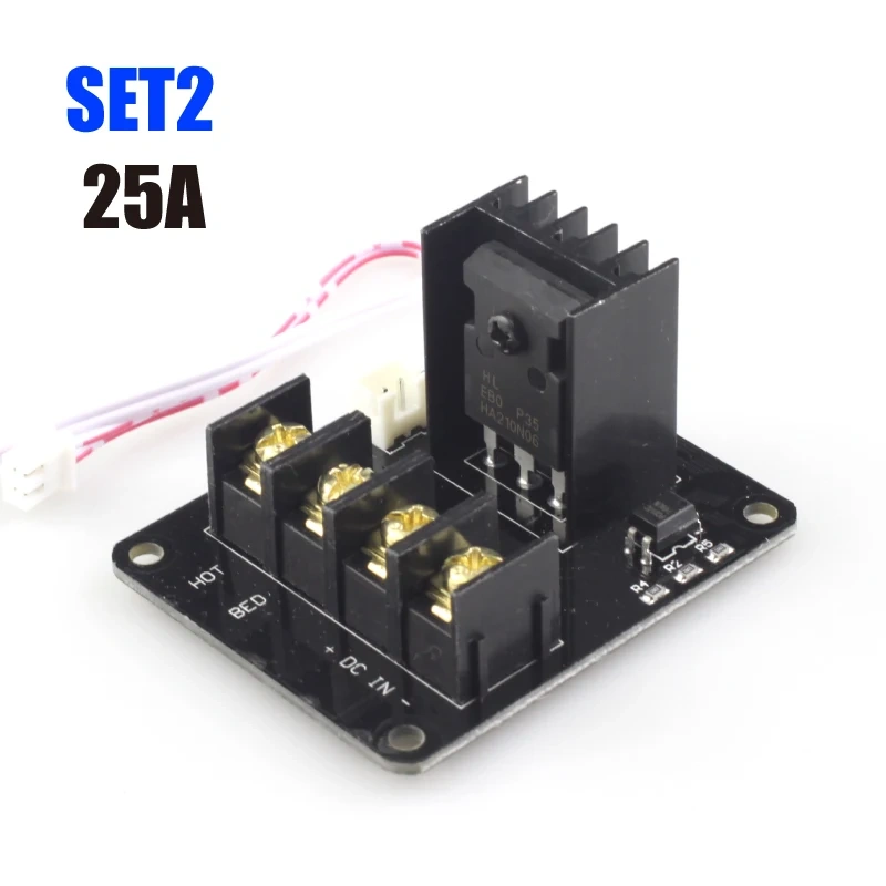 Mellow 3D Printer parts Heated Bed Extruder Power Module Exceed Max Current 25A/30A MKS MOSFET for RAMPS 1.4 Heating-Controller