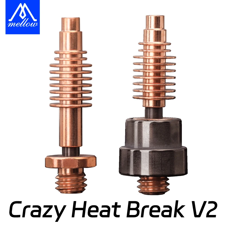 Mellow Crazy Zone V2 Heat Break For Nf-Crazy / Nf-Crazy Plus / Nf