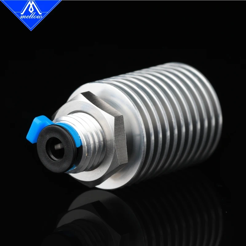 Mellow 3D printer V6 Threaded HeatSink For V6 Hotend Remote 1.75MM Bowden Voron 0 Radiator For DDG Extruder