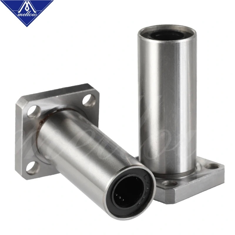 High precision MYT Flange BEARING LMK12LUU 12x21x57mm 12mm Ball Bearing For Ultimaker 2 UM2 3D printer linear Rod Cnc Parts