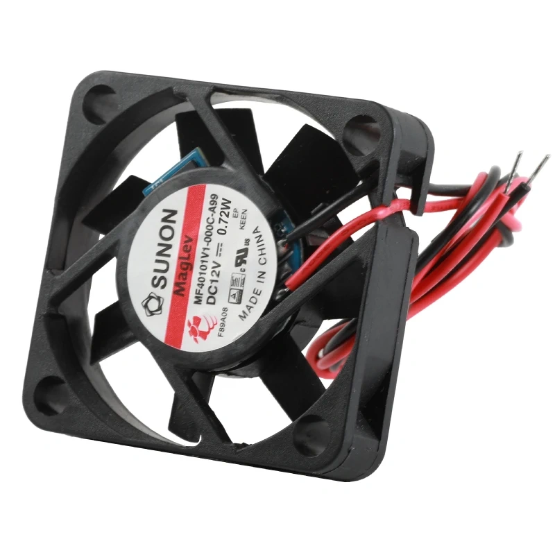 Mellow Sunon 12V/24V 3D Printer Small Cooling Magnetic Suspension Bearing 4010 Fan Cooling Extruder Hotend BLV MGN Cube Ender 3