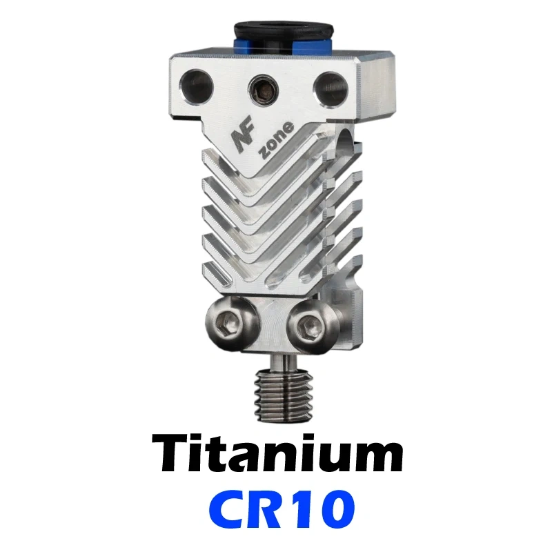 Mellow All Metal Titanium Heat Break NF Zone-T V6/CR10 PRO Heat Sink For  V6 Hotend Ender 3 Ender 5 PRO 3D Printer Parts