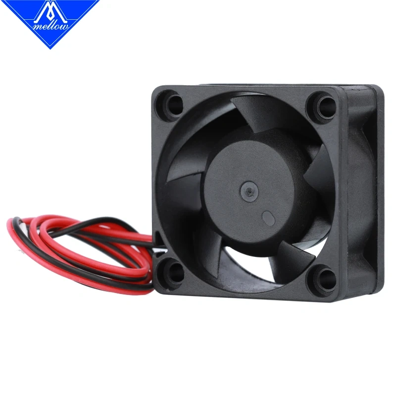 Mellow 1pcs 12V/24V 3D Printer Small Cooling Dual Ball Bear 4020 Fan For DDG-WIND NF-sunrise DDG-Crazy Cooling Extruder Hotend